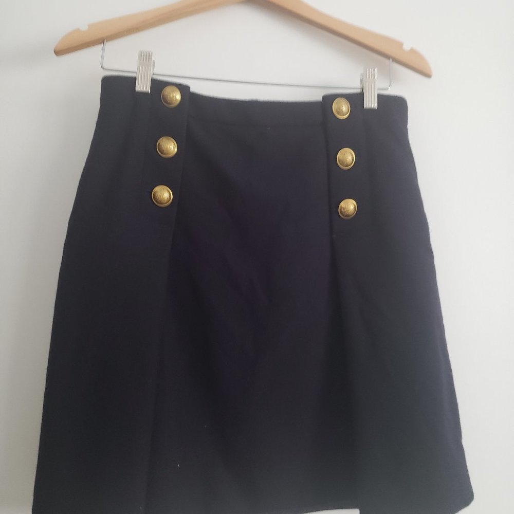 J.Crew navy skirt size 12